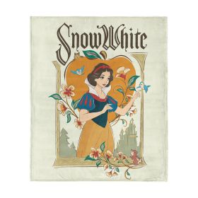 Disney Snow White Big Apple Silk Touch Throw Blanket 60 x 80 inches