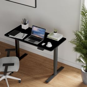 Electric Standing Desk Dual Motor 3 Stages Adjustable Height Desk Home Office Computer Workstation Sit Stand up Desk