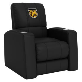 Relax Home Theater Recliner with Colorado College Tigers Logo (Material: Top Grain Leather *Custom Order 8 Week Lead time No Returns*)